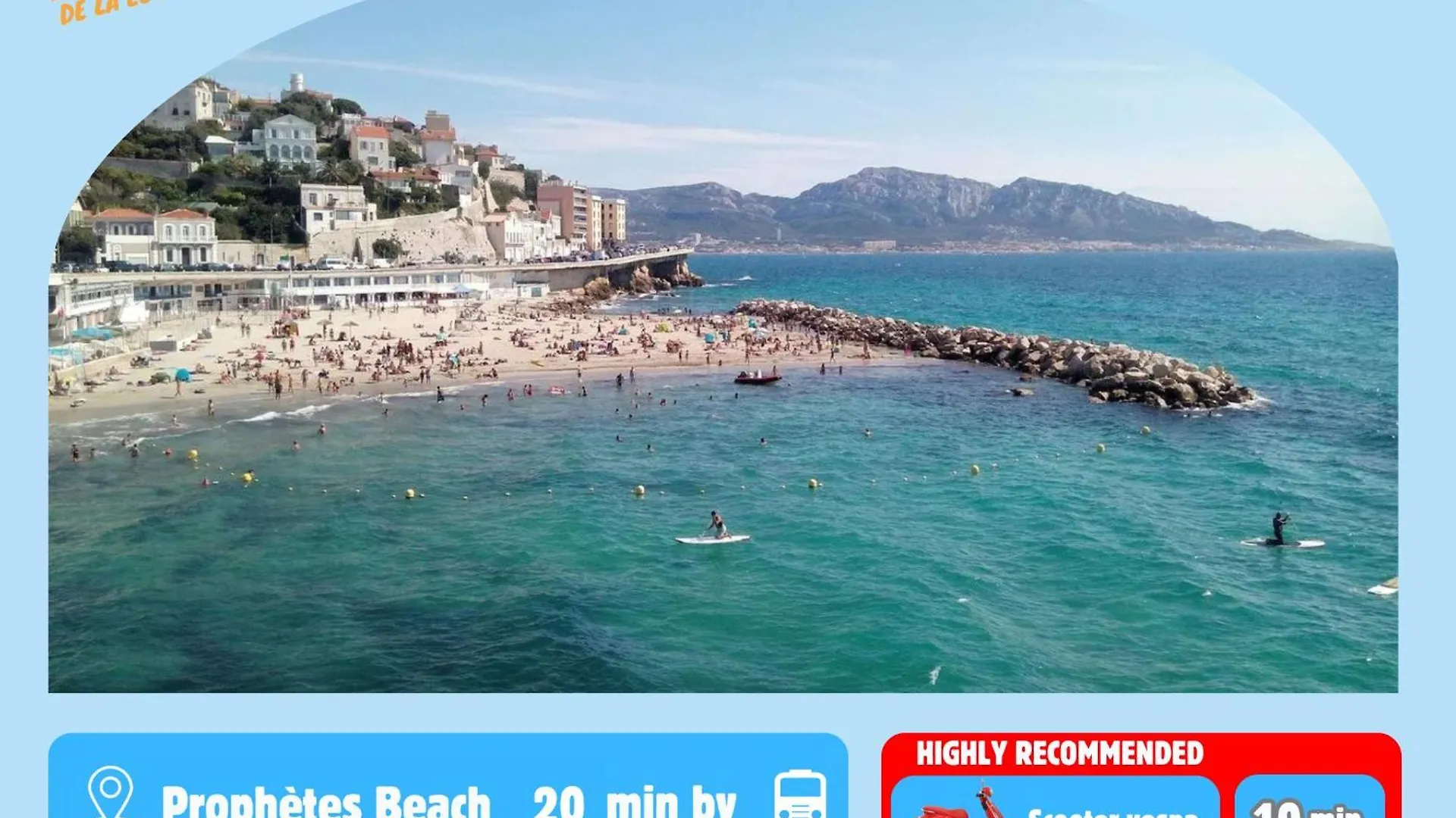 Appartement Calme & Lumineux - Proche Des Plages - Les Freres De La Loc' 마르세유 0*,